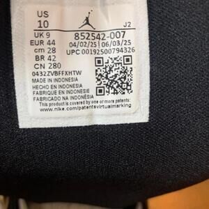 Black and gold Jordan 1 Mid Metallic Gold Patent Black white